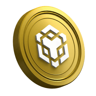 Sur la page du guide pour le nouveau trader, pièce de cryptomonnaie Binance BNB